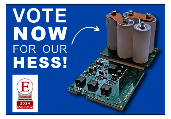 HESS combines the advantages of lithium-ion batteries with those of supercapacitors.