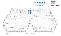 PCIM 2019 hall plan