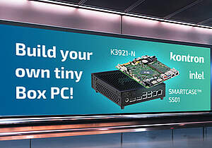 Tiny Box PCs for semi-industrial and industrial applications from Kontron