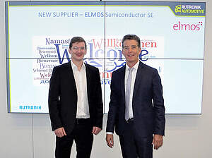 New supplier announcement for Elmos Semiconductor SE.