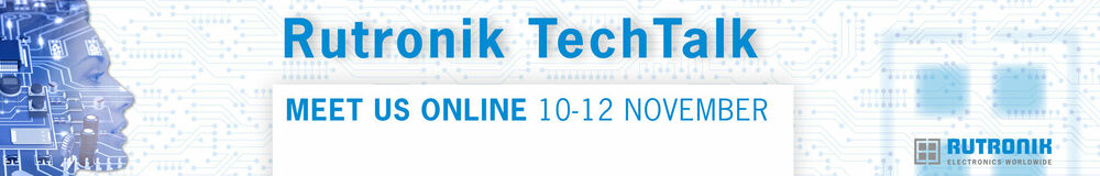 Rutronik TechTalk meets Electronica 2020