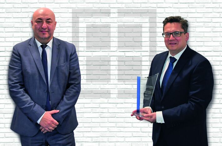 „Fastest-Growing Distributor 2019“ | Due to Covid- 19 a joint award ceremony with the manufacturer was not possible.