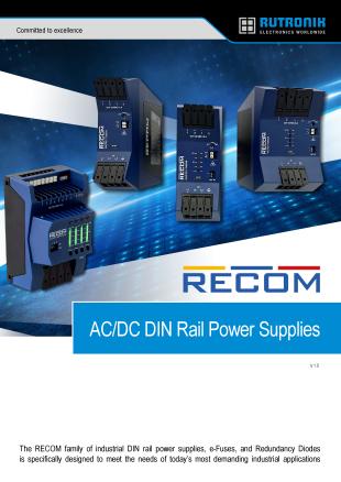 Thumbnail: AC/DC DIN Rail Power Supplies