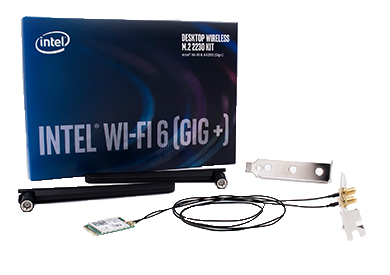 Intel® Wi-Fi 6 (Gig+) Desktop Kit