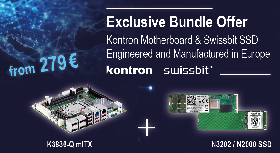 Exclusive Kontron/Swissbit Bundle Offer from Rutronik