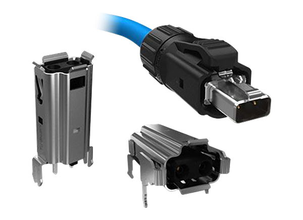Amphenol's IEC 63171-6-konformen Single Pair Ethernet-Steckverbinder 