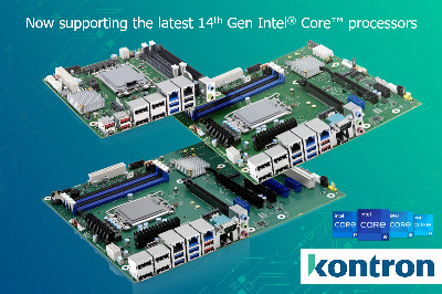 News: Kontron K38xx-Motherboards now support 14th Gen Intel Core processors