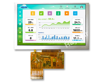 News: RFN05000A4 Series: Energy-Efficient 5-Inch IPS TFT LCD Modules for Demanding Industrial Environments