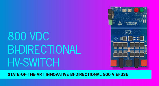 Header Rutronik 800 VDC Bi-Directional HV-Switch