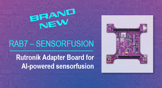 Header Mobile Rutronik Adapter Board – RAB7 für Sensorfusion