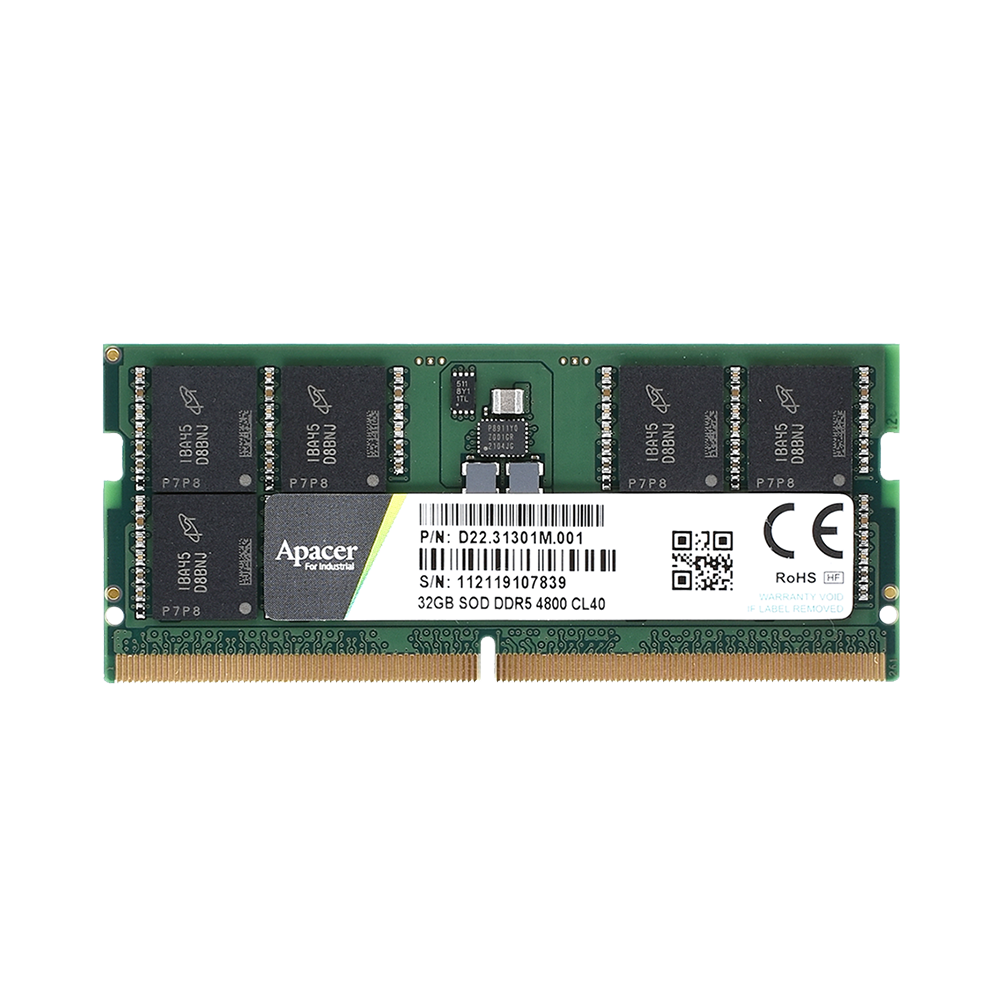 Apacer DDR5 SODIMM Apacer DDR5 SODIMM