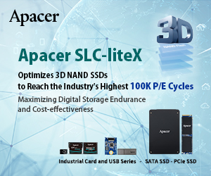 Apacer's SLC-liteX Industrial SSDs
