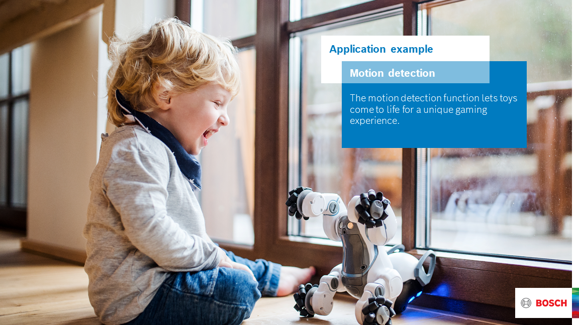 Motion Detection - Picture: Bosch Sensortec