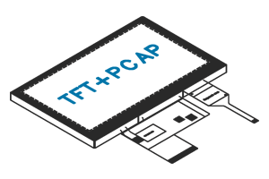 TFT Display with PCAP touch 