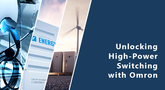 OMRON provides a wide range of solutions for the electronic component market, including Relays, Sensors, Switches and Connectors.