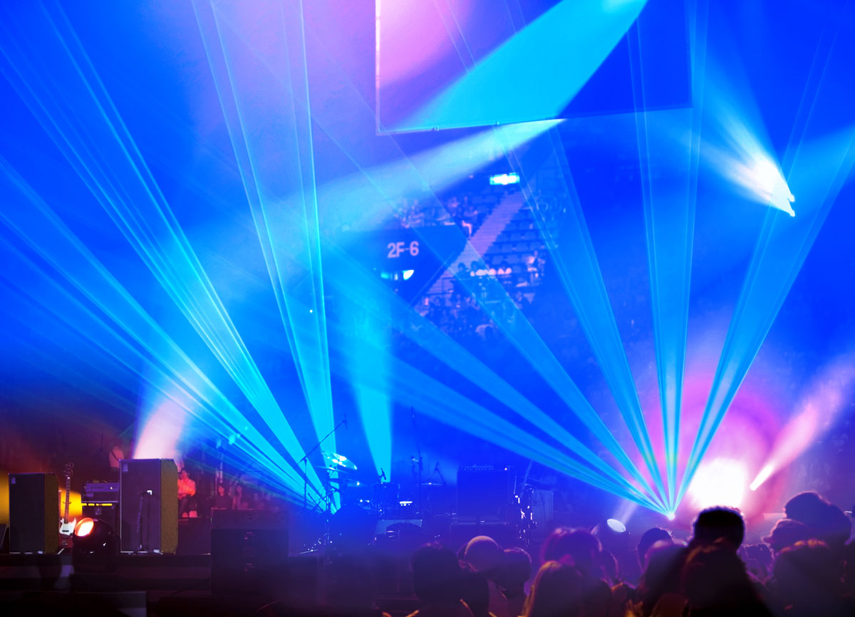 The New High-Power Blue Laser Enables Breathtaking Lighting Solutions for Events
