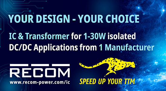 RECOM Power ICs & Discrete DC/DC Solutions