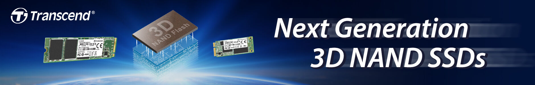 Transcend Next Generation 3D NAND SSDs