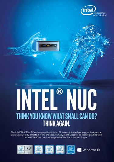 Intel® Consumer NUC Mini PC Product Lineup